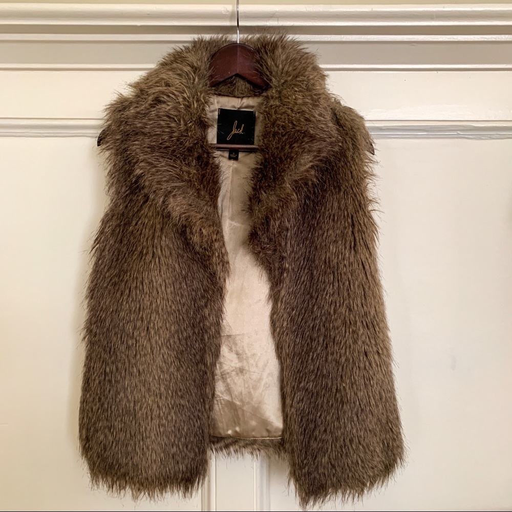 Jack by BB Dakota Faux Fur Vest